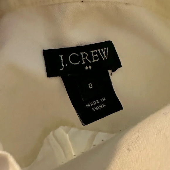 JCrew Sleeveless Button Down Sz. 0 - Picture 3 of 4
